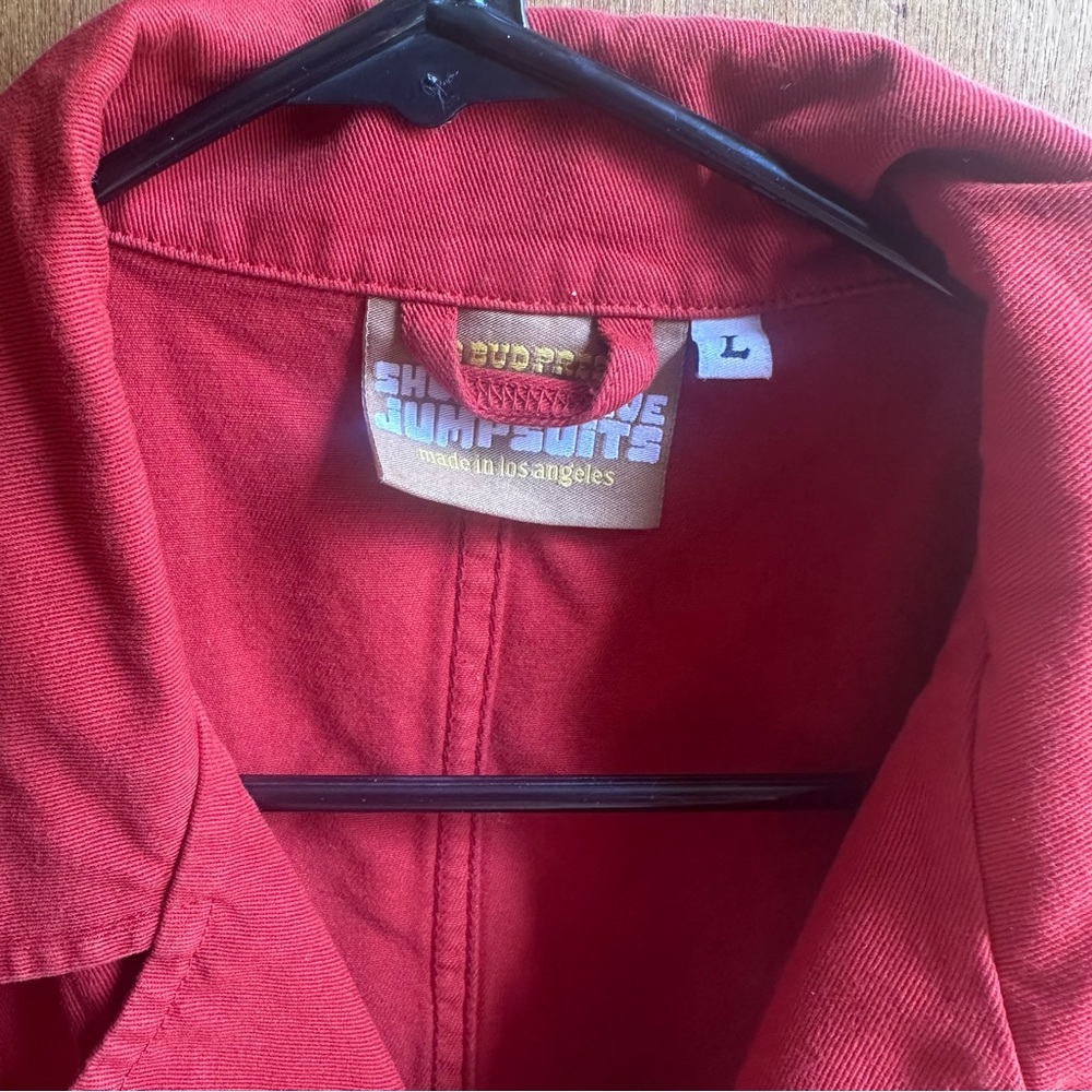 NWOT Big Bud Press Short Sleeve Jumpsuit - Paprika - Picture 4 of 7